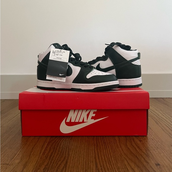 Brand New Nike Dunk High SP Spartan Green - Picture 4 of 9